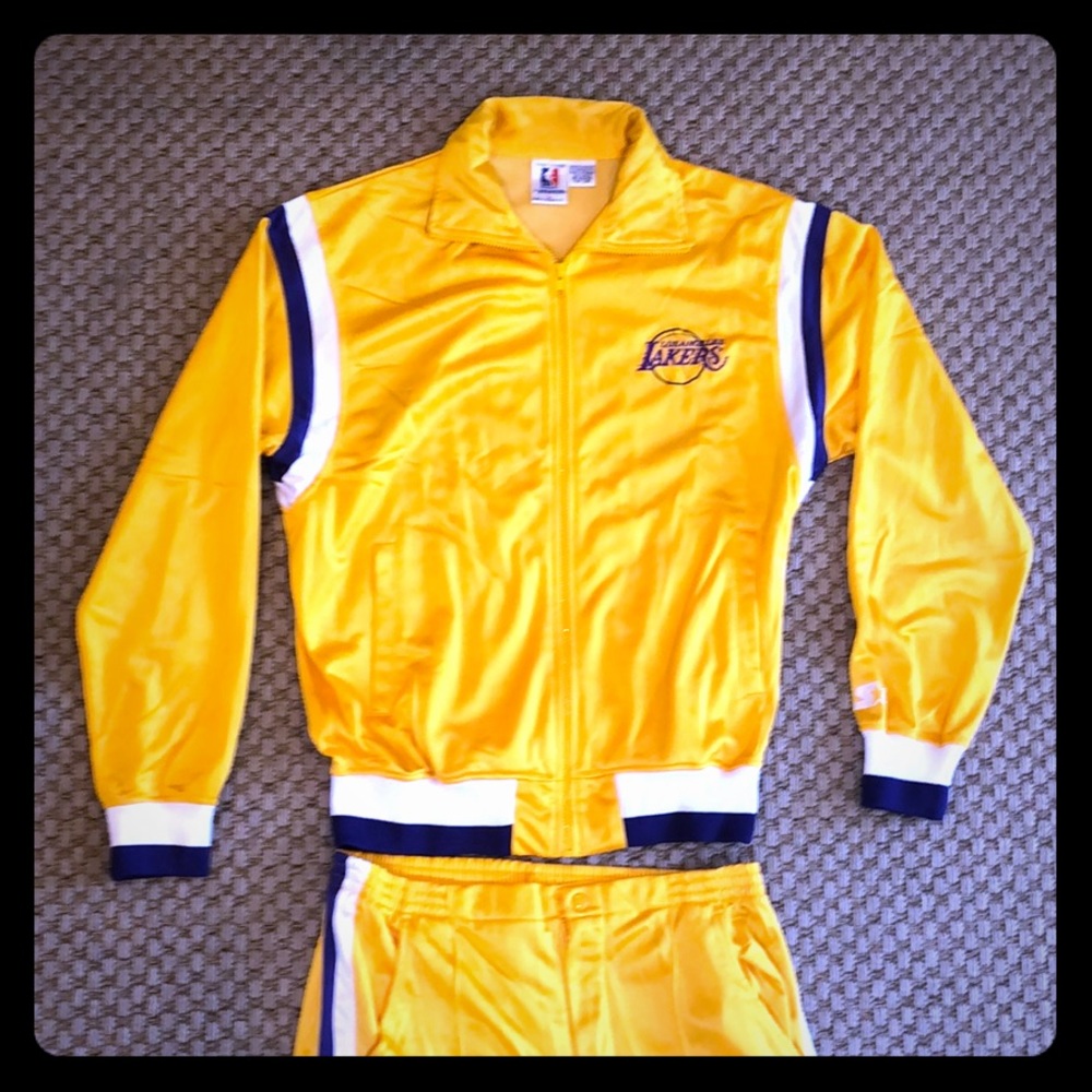 Vintage Lakers warmup suit